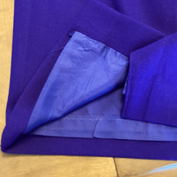 Vintage purple pencil skirt - Picture 4 of 4